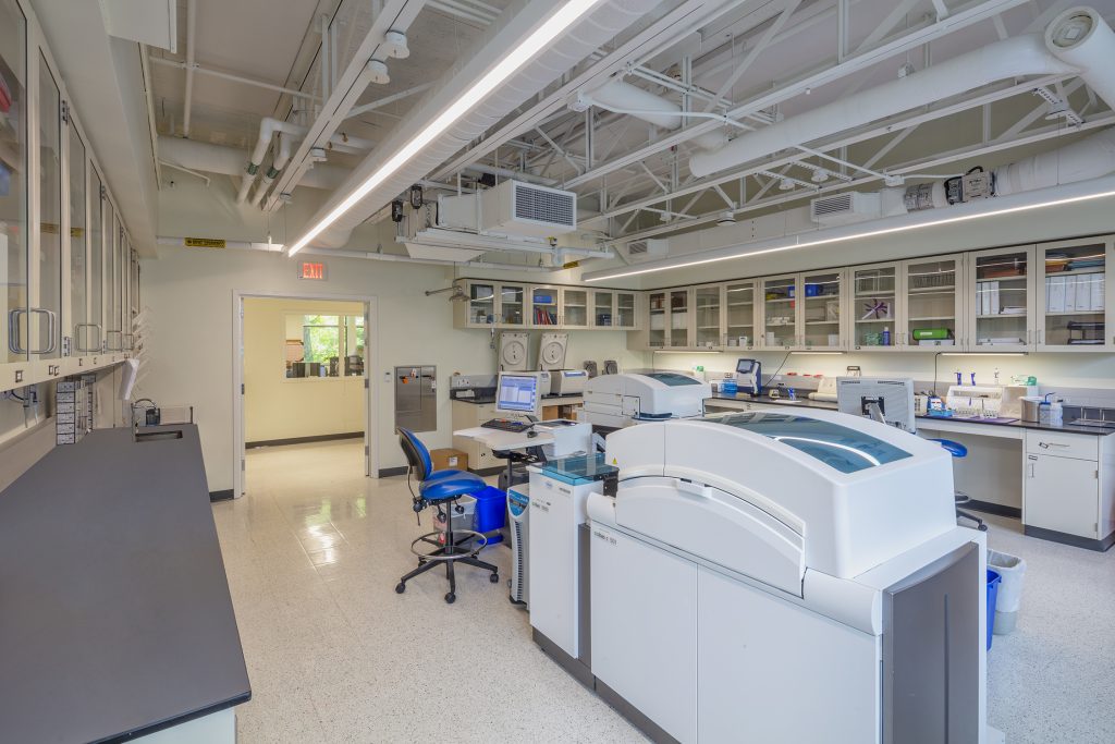 open and modern university lab space upgrade