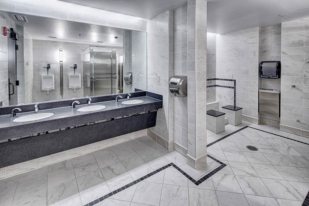 modern and sleek restroom upgrades
